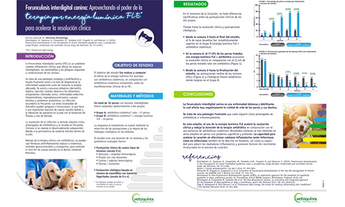 Estudio pioderma interdigital