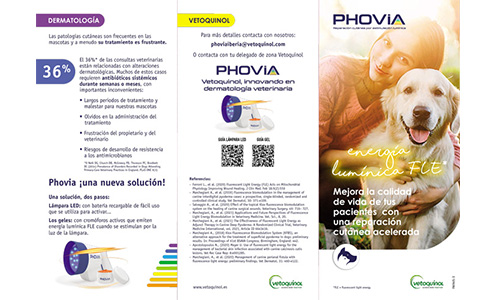 Tríptico veterinario